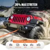 1" x 20' Kinetic Recovery Tow Rope 38,000 lbs, Heavy-Duty Off Road Snatch Strap