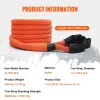 1" x 20' Kinetic Recovery Tow Rope 38,000 lbs, Heavy-Duty Off Road Snatch Strap