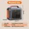 Portable Power Station, 296Wh 80000mAh Lithium Battery With 300W  600W Surge  AC Outlets For Outdoor Camping RV Home,Camping Generator Solar