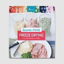 HARVEST RIGHT DISCOVER HOME FREEZE DRYING 170 PAGE RECIPE BOOK