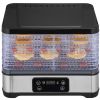 VEVOR 5-Tray Food Dehydrator – 300W, BPA-Free Trays, 95°F–158°F Temperature & 48-Hour Timer