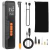 150PSI Portable Tire Inflator Cordless Digital Air Compressor Compact Air Pump with 5 Inflation Modes 3 Light Modes Emergency Power Bank