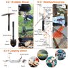 125-Piece Emergency Survival Kit with 100-Piece First Aid Kit – Tactical Axe, Shovel, Flashlight, Emergency Shelter & Portable Backpack