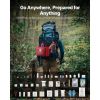 First Aid Kit, 500 Pieces, 600D Nylon Large Survival First Aid Bag, Emergency Medical Supplies, for Home, Vehicle and Outdoor Emergencies