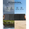 Portable Power Station, 2400W Portable Solar Generator with 2PCS * 200W Foldable Solar Panels