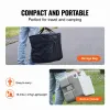 Portable Toilet for Camping, Porta Potty with Carry Bag, 5.3 Gal Waste Tank & 3.2 Gal Flush Tank, Push-Button Pressurized Flush Commode