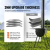 Wood Stove, 118 inch, Alloy Steel Camping Tent Stove, Portable Wood Burning Stove with Chimney Pipes & Gloves
