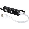 SLIDER 40 MILLION VOLT STUN GUN WITH 80-LUMEN LED FLASHLIGHT – RECHARGEABLE COMPACT PERSONAL SAFETY DEVICE