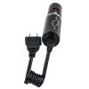 25 MILLION VOLT LIPSTICK STUN GUN WITH 100-LUMEN LED FLASHLIGHT – RECHARGEABLE COMPACT PERSONAL PROTECTION DEVICE
