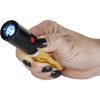 25 MILLION VOLT LIPSTICK STUN GUN WITH 100-LUMEN LED FLASHLIGHT – RECHARGEABLE COMPACT PERSONAL PROTECTION DEVICE