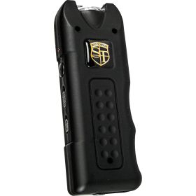 SAFETY TECHNOLOGY MULTIGUARD STUN GUN – 80 MILLION VOLT RECHARGEABLE SELF-DEFENSE DEVICE WITH FLASHLIGHT & ALARM | 5 COLORS (Safety Technology: Black)