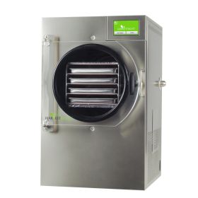 HARVEST RIGHT SMALL FREEZE DRYER – 4 TRAY WITH MYLAR STARTER KIT | BLACK & STAINLESS STEEL (Harvest Right Colors: Stainless Steel)