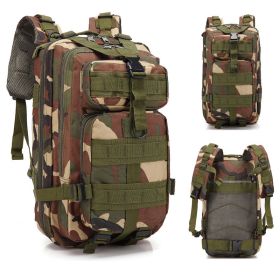 30L COMPACT OUTDOOR BACKPACK FOR MEN – HIKING, CAMPING & MOUNTAINEERING DAYPACK (Color: Jungle Camouflage)