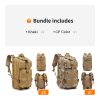 30L COMPACT OUTDOOR BACKPACK FOR MEN – HIKING, CAMPING & MOUNTAINEERING DAYPACK