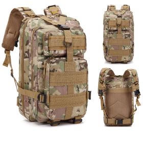 30L COMPACT OUTDOOR BACKPACK FOR MEN – HIKING, CAMPING & MOUNTAINEERING DAYPACK (Color: CP Color)