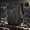 TACTICAL BACKPACK WITH MULTIPLE COMPARTMENTS – MODULAR OUTDOOR DAYPACK FOR HIKING, CAMPING & EVERYDAY CARRY