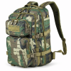 40L TACTICAL MILITARY BACKPACK – MOLLE SURVIVAL BACKPACK WITH MULTIPLE COMPARTMENTS & REMOVABLE WAIST BELT
