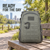 TACTICAL BACKPACK WITH MODULAR WEBBING & MESH SIDE POCKETS – MULTI-COMPARTMENT OUTDOOR DAYPACK