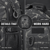 TACTICAL BACKPACK WITH MODULAR WEBBING & MESH SIDE POCKETS – MULTI-COMPARTMENT OUTDOOR DAYPACK