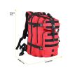 TACTICAL MILITARY BACKPACK – WATER-RESISTANT MULTI-COMPARTMENT SURVIVAL & OUTDOOR DAYPACK