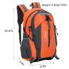 36L LIGHTWEIGHT OUTDOOR HIKING BACKPACK – WATER-REPELLENT NYLON CAMPING & TRAVEL DAYPACK