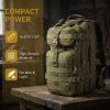 TACTICAL MILITARY BACKPACK – WATER-RESISTANT MULTI-COMPARTMENT SURVIVAL & OUTDOOR DAYPACK