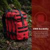 TACTICAL MILITARY BACKPACK – WATER-RESISTANT MULTI-COMPARTMENT SURVIVAL & OUTDOOR DAYPACK